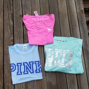 PINK T SHIRT AND SWEATSHIRT PACK